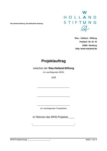 Deutsch - Wau Holland Stiftung