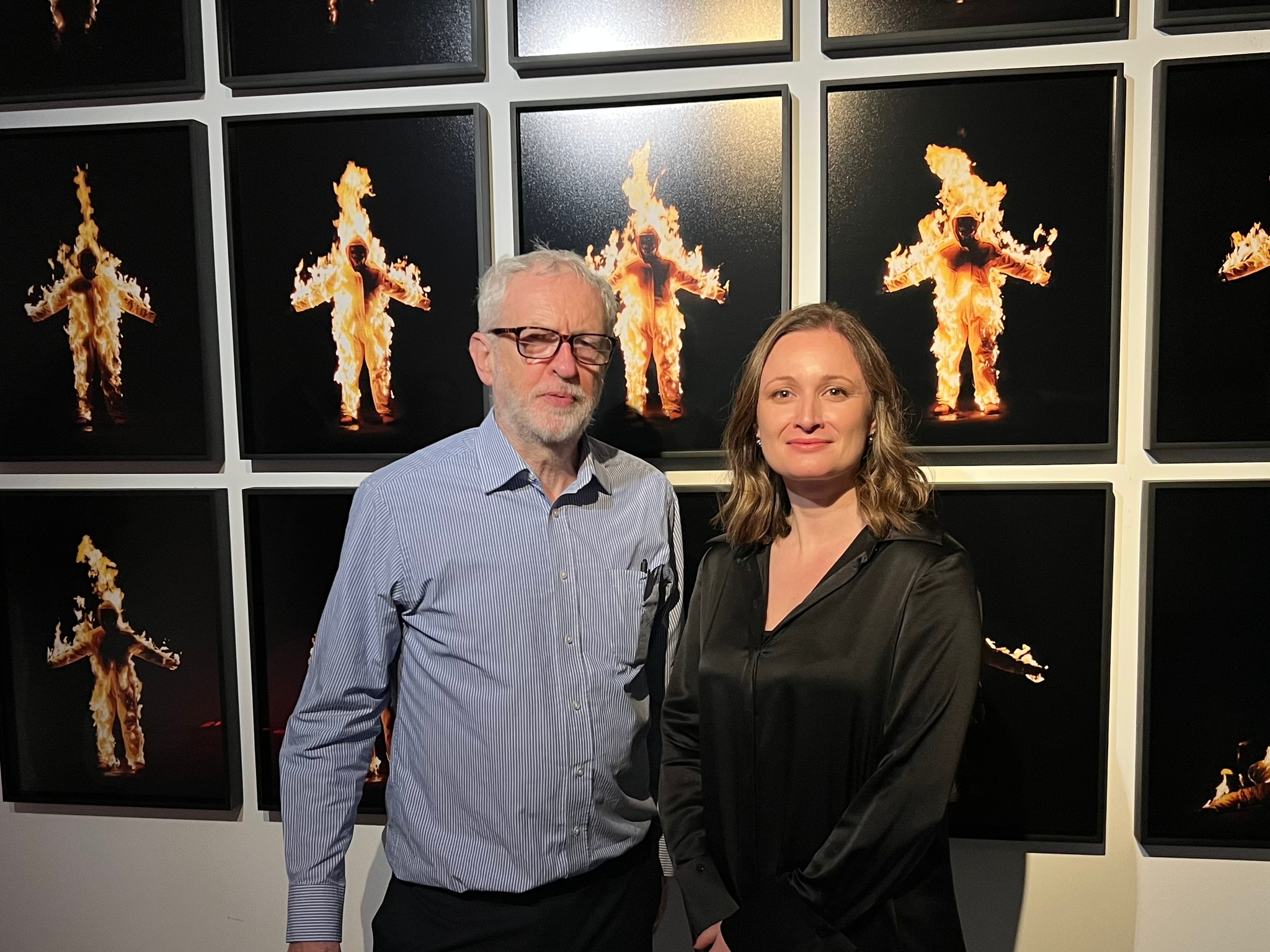 Politician Jeremy Corbyn and Others Attended the Opening of a ...